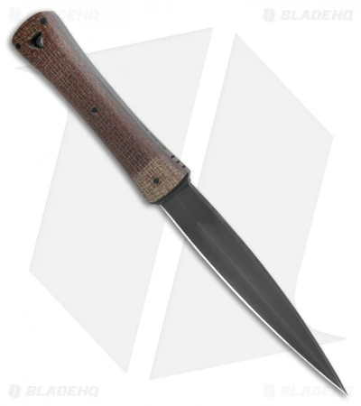 Williams Blade Design SMD Fixed Blade Knife Burlap Micarta (6" Gray) SMD-002 - Image 2