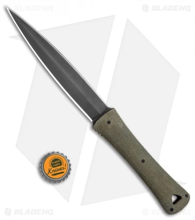 Williams Blade Design SMD Fixed Blade Knife Canvas Micarta (5.8" Gray) SMD-003 - Image 4