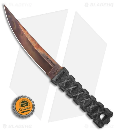 Williams Blade Design SZT Fixed Blade Black Canvas Micarta (5.7" Apocalyptic) - Image 4