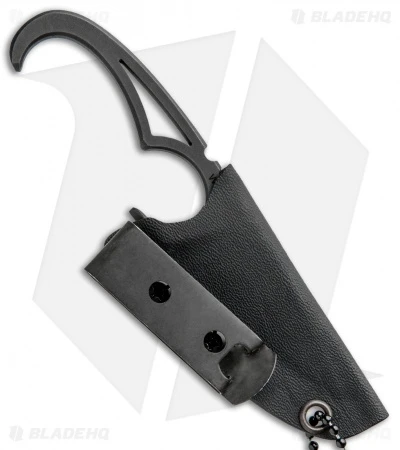 Williams Blade Design Sgian Dubh Neck Knife Fixed Blade (2.5" Black) SDN-003 - Image 3