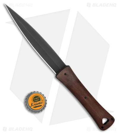 Williams Blade Design Special Mission Dagger Fixed Blade Knife Walnut (6" Black) - Image 4