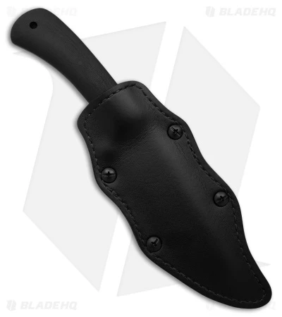 Winkler Knives Highland Hunter Fixed Blade Black Canvas Laminate (4.75" Caswell) - Image 3
