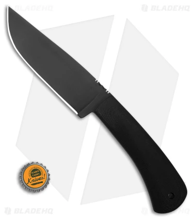 Winkler Knives Highland Hunter Fixed Blade Black Canvas Laminate (4.75" Caswell) - Image 5