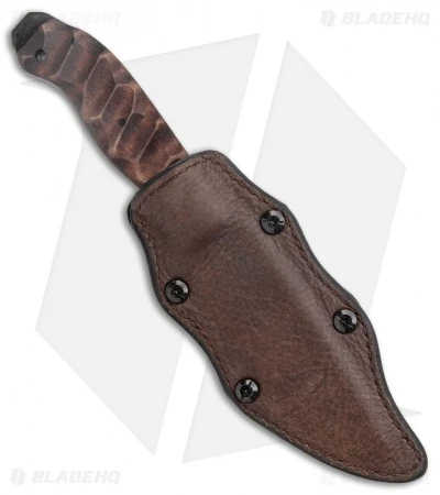 Winkler Knives Drop Point Crusher Fixed Blade Sculpted Maple (5.25" Caswell) - Image 3