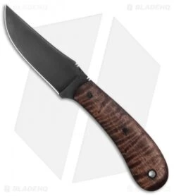 Winkler Standard Duty 1 Fixed Blade Knife Maple Wood (3.3" Black)