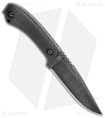 Winkler Knives Survival Striker Fixed Blade Knife Black Canvas (5.25" Caswell) - Image 2