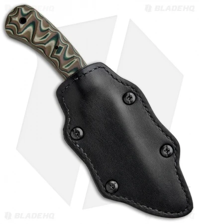 Winkler Knives Blue Ridge Hunter Fixed Blade Knife Multi-Cam G-10 (4.1" Black) - Image 3