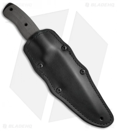 Winkler Knives Recon Fixed Blade Knife Black Micarta (5.875" Black) - Image 3