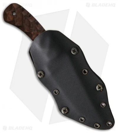 Winkler Knives Blue Ridge Hunter Fixed Blade Knife Sculpted Maple (4.1" Black) - Image 4