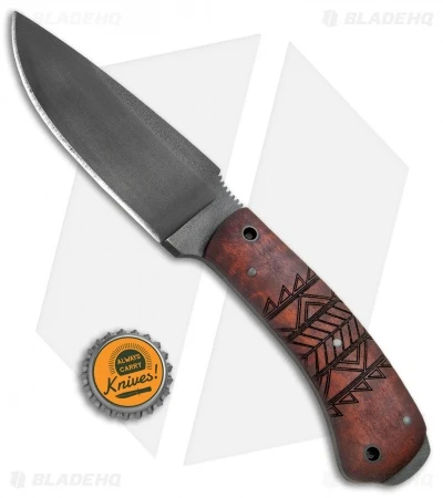 Winkler Knives Woodsman Fixed Blade Knife Tribal Maple (4.25" Caswell) - Image 4