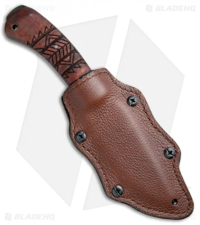 Winkler Knives Woodsman Fixed Blade Knife Tribal Maple (4.25" Caswell) - Image 3