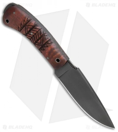 Winkler Knives Woodsman Fixed Blade Knife Tribal Maple (4.25" Caswell) - Image 2