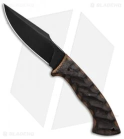 Winkler Knives Pathfinder Fixed Blade Knife WASP Micarta (4.75" Black)