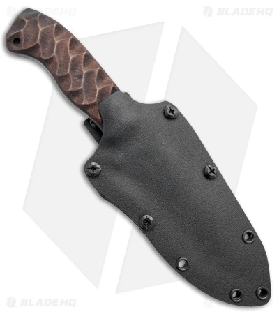 Winkler Utility Crusher Fixed Blade Knife Sculpted Maple (4.75" Black) WK046 - Image 3