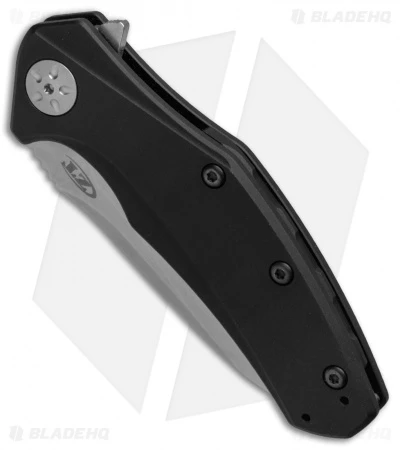 Zero Tolerance 0770 Assisted Opening Knife Aluminum (3.25" Stonewash) ZT - Image 2
