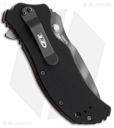Zero Tolerance 0350 A/O Knife Moccasin (3.25" Tiger Stripe) ZT 0350TSMOC - Image 2