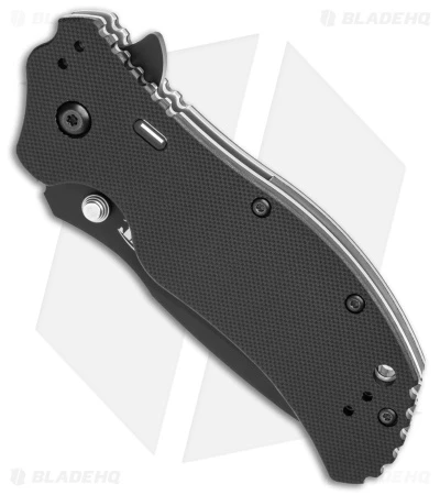 Zero Tolerance 0350 Assisted Opening Knife Tritium Black G-10 (3.25" Black) - Image 2