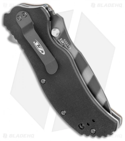 Zero Tolerance 0350 A/O Knife Hyena Brown G-10 (3.25" Tiger Stripe) - Image 3