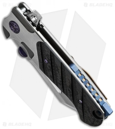 Andre De Villiers Custom Butcher V2 Flipper Carbon Fiber (3.75" Satin) AdV - Image 2