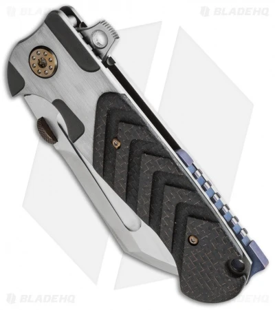 Andre De Villiers Custom Butcher V2 Flipper LSCF (3.75" Satin) AdV - Image 2