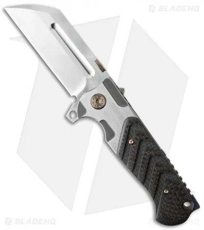 Andre De Villiers Custom Butcher V2 Flipper LSCF (3.75" Satin) AdV