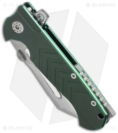 Andre De Villiers Mid-Tech Butcher V2 Knife Green (3.75" Satin) AdV - Image 2