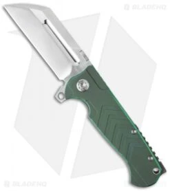Andre De Villiers Mid-Tech Butcher V2 Knife Green (3.75" Satin) AdV