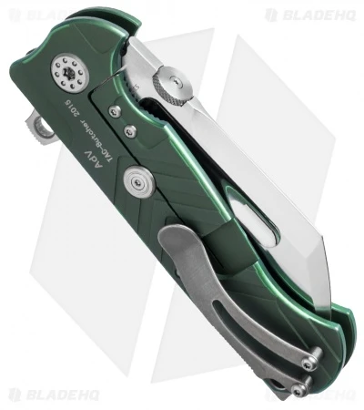 Andre De Villiers Mid-Tech Butcher V2 Knife Green (3.75" Satin) AdV - Image 3