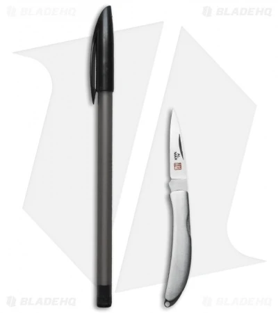 Al Mar Classic Osprey Pocket Knife Stainless Steel (1.65" Satin Plain) 1001SS - Image 3