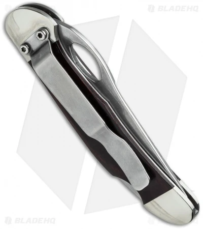 Bear & Son Cowhand Rosewood Folding Knife (2.875" Satin) - Image 2