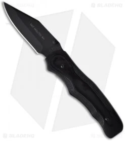Bear OPS MC-110-B7-T Clip Point Knife Black G10 (3.25" Black)