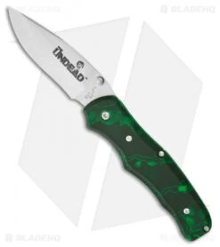Bear OPS Rancor UNDEAD MC-100 Reaper Z Liner Lock Knife (3.5" Satin)