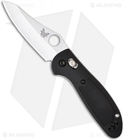 Benchmade Mini Griptilian AXIS Lock Knife Black (2.91" Satin) 555HG