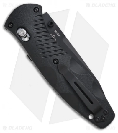 Benchmade Barrage Tanto AXIS-Assist Knife (3.6" Black Serr) 583SBK - Image 2