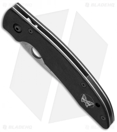 Vintage Benchmade Mini AFCK 812S Liner Lock Knife (3.25" Satin Serr) - Image 2