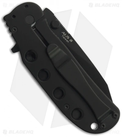 Boker Plus CLB Trance Frame Lock Knife Black (2.75" Black Serr) 01BO596 - Image 2
