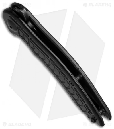 Brous Blades Bionic 2.0 Flipper Knife Black (3" Acid Stonewash) - Image 3