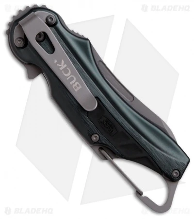 Buck Knives Buck Flashpoint LE Blue Folding Knife (2.875" Gray Serr) 0770BKX1 - Image 2