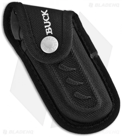 Buck Knives Buck Folding Omni Hunter 10PT Knife Black (3" Satin Plain) 0395BKS - Image 3