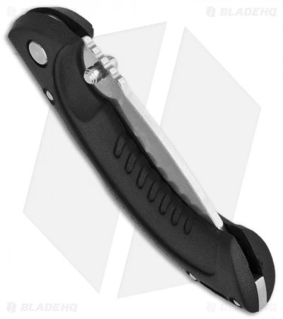 Buck Knives Buck Folding Omni Hunter 10PT Knife Black (3" Satin Plain) 0395BKS - Image 2