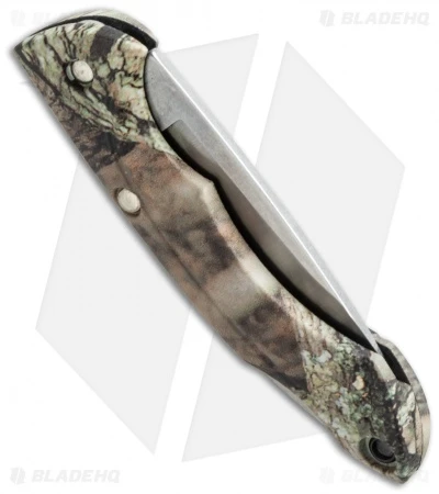 Buck Knives Buck Nano Bantam Lockback Knife Mossy Oak Camo (1.875" Satin) 0283CMS22 - Image 2
