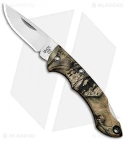 Buck Knives Buck Nano Bantam Lockback Knife Mossy Oak B.U.C. Camo (1.875" Satin) 0283CMS24-B