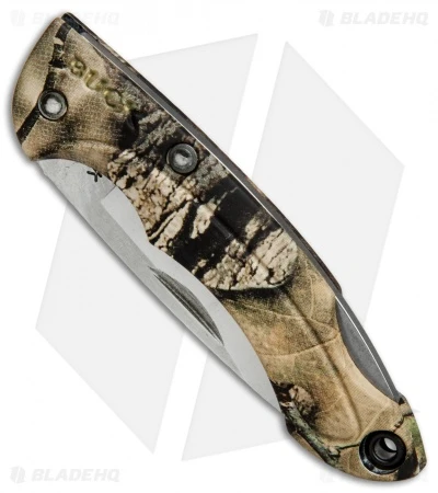 Buck Knives Buck Nano Bantam Lockback Knife Mossy Oak B.U.C. Camo (1.875" Satin) 0283CMS24-B - Image 2