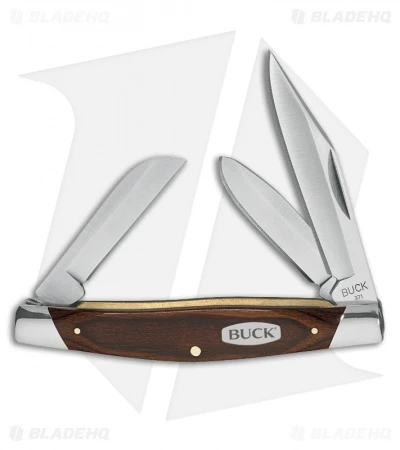 Buck Knives Buck Stockman Knife 4" Woodgrain 0371BRS