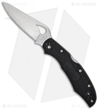 Byrd Cara Cara 2 Lockback Knife Black FRN (3.75" Satin) BY03PBK2