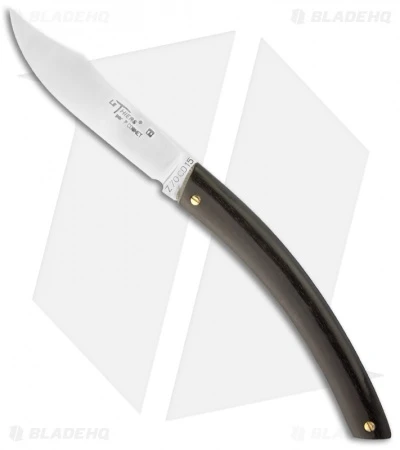 Douk-Douk Le Thiers Folding Knife Ebony Folder (4" Plain)