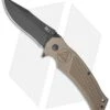 Combative Edge M1-Assist Knife Flat Dark Earth (3.875" Black)