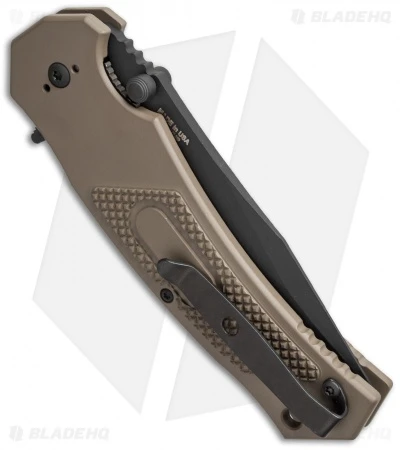 Combative Edge M1-Assist Knife Flat Dark Earth (3.875" Black) - Image 3