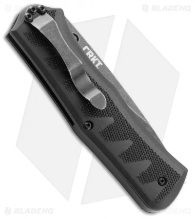 CRKT Ruger Knives Crack Shot: Compact A/O Knife (3.5" Black SW) R1201K - Image 2