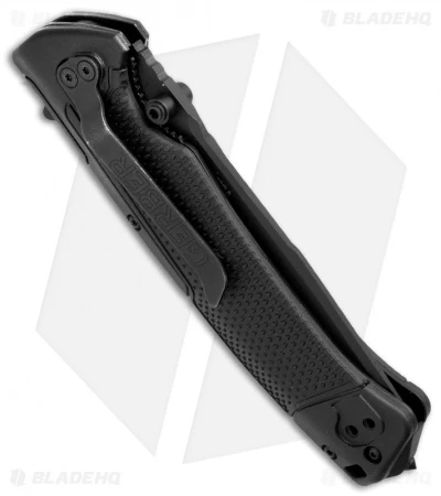 Gerber Decree Liner Lock Knife (3.75" Black Serr) 30-001004 - Image 2
